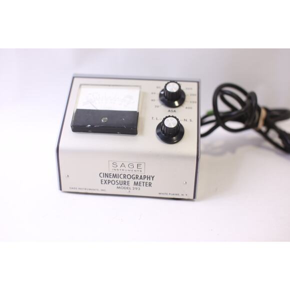 Sage Instruments, Cinemicrography Exposure Meter, Model 293, Microscopy - Picture 2 of 5